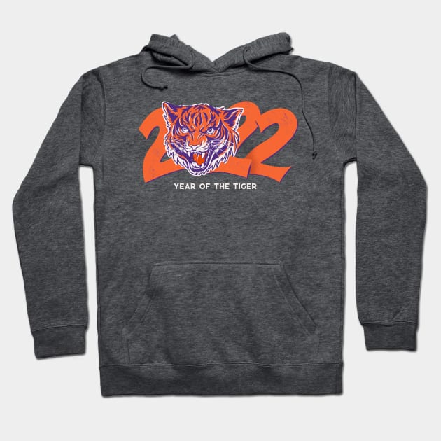 2022 Year of the Tiger // Tiger Football Hoodie by SLAG_Creative